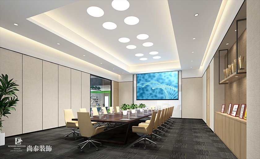 1200㎡物流公司辦公室裝修設計 | 凱通物流