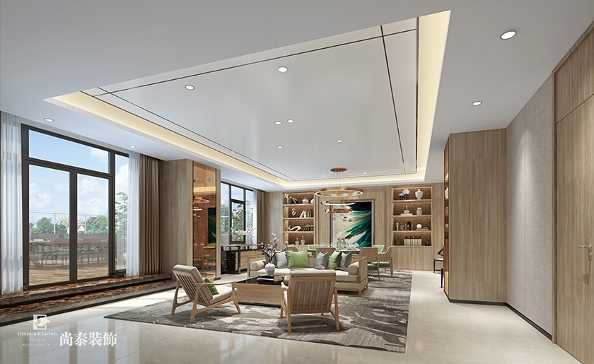 1200㎡物流公司辦公室裝修設計 | 凱通物流