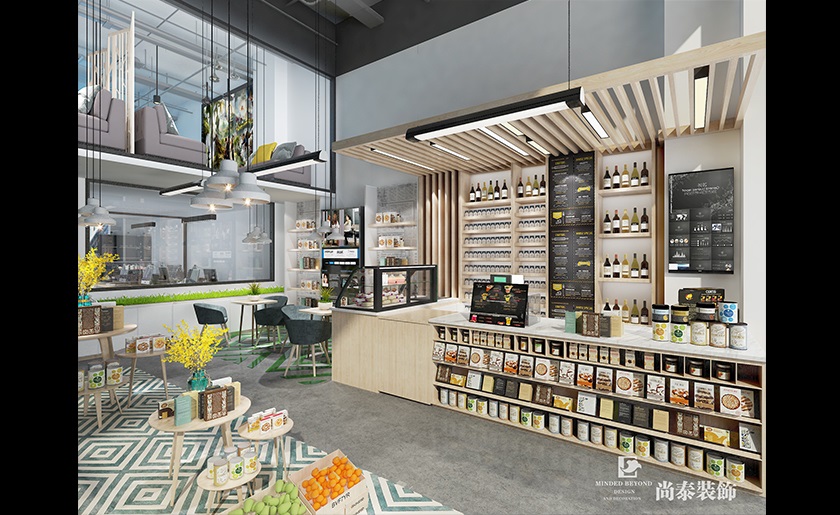 120㎡連鎖便利店裝修設計 | 向陽365