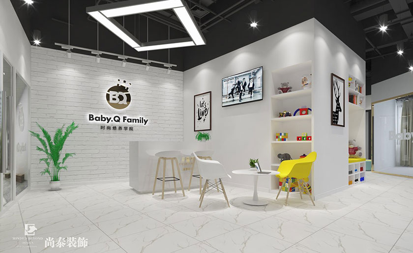 200㎡簡歐風格舞蹈學院裝修 | 時尚修養學院