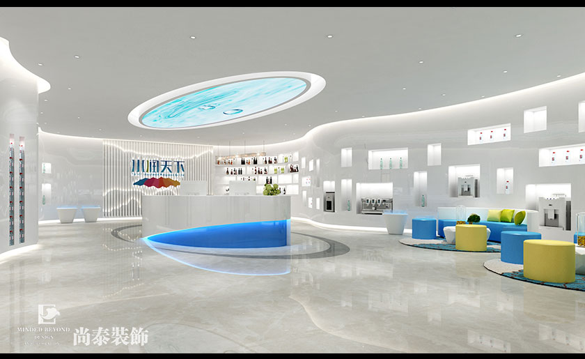 885㎡現(xiàn)代簡(jiǎn)約辦公室裝修設(shè)計(jì) | 水潤(rùn)天下