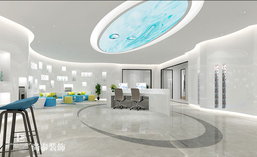 885㎡現(xiàn)代簡(jiǎn)約辦公室裝修設(shè)計(jì) | 水潤(rùn)天下