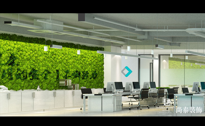 885㎡現(xiàn)代簡(jiǎn)約辦公室裝修設(shè)計(jì) | 水潤(rùn)天下