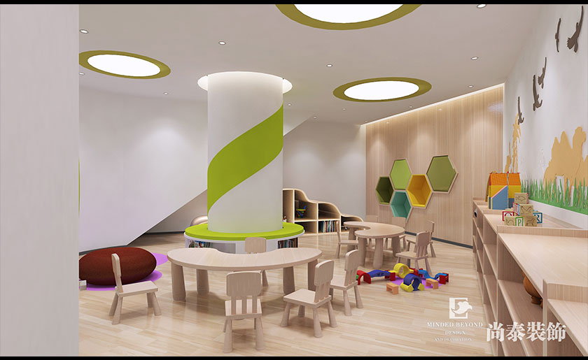 400平米早教中心裝修效果圖-云藝少兒藝術