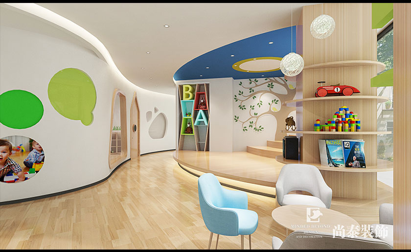400平米早教中心裝修效果圖-云藝少兒藝術