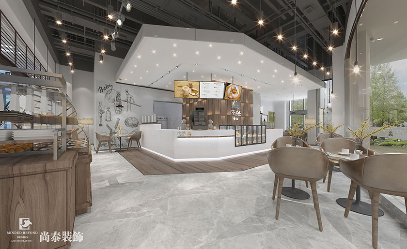 110平米面包店設計裝修 | 樂卡尼面包