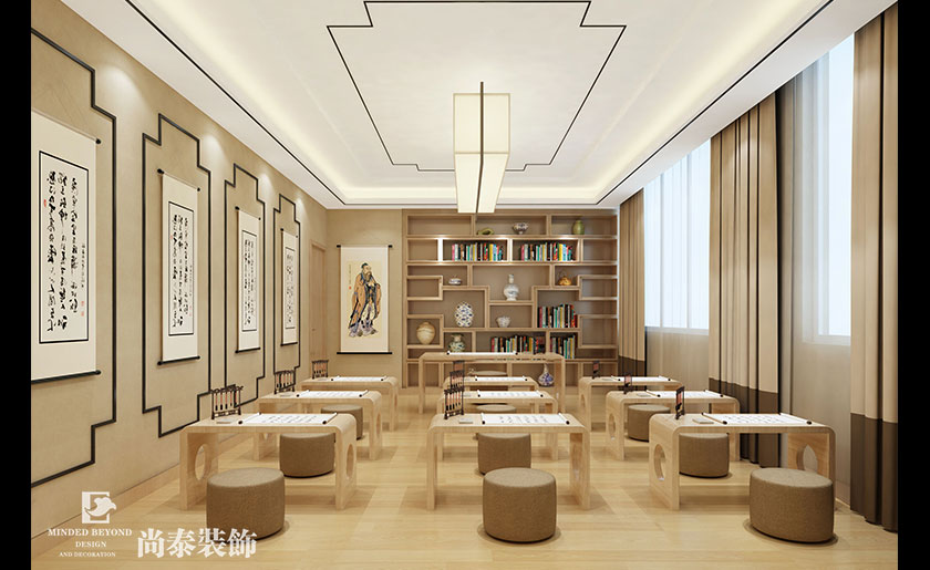 幼兒培訓中心裝修效果圖-威廉王子公學