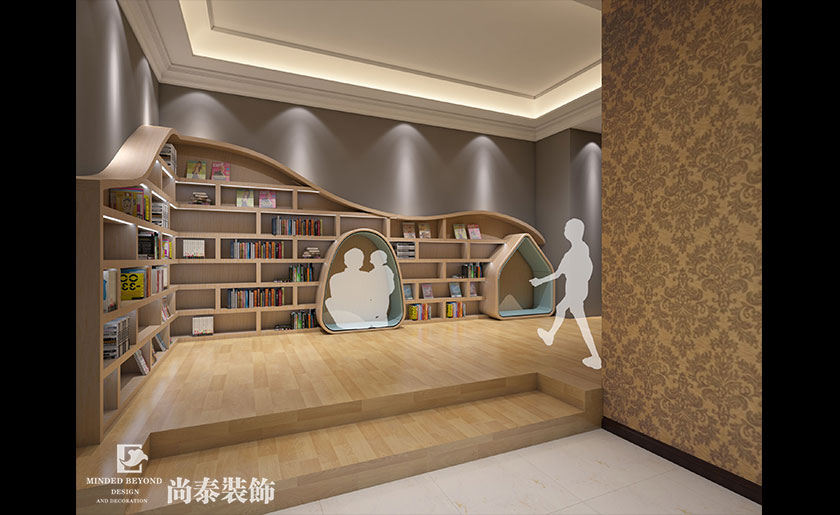 幼兒培訓中心裝修效果圖-威廉王子公學