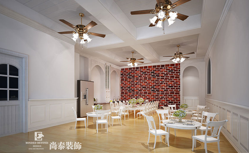 幼兒培訓中心裝修效果圖-威廉王子公學