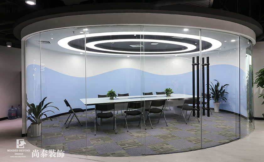 2100㎡招聘公司辦公室裝修實景圖 | 智聯(lián)招聘