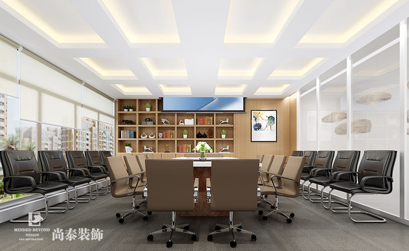 200㎡女性用品展廳+辦公室裝修設計 | 萱嘉