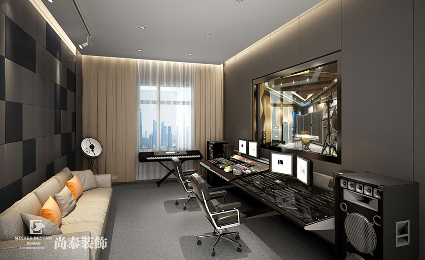 2800㎡現代簡約風藝人學校設計 | 天鵬藝人培訓