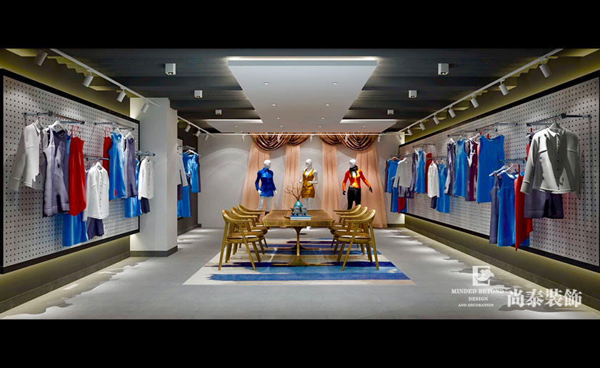 400㎡服裝店面裝修設計 | 世維服飾