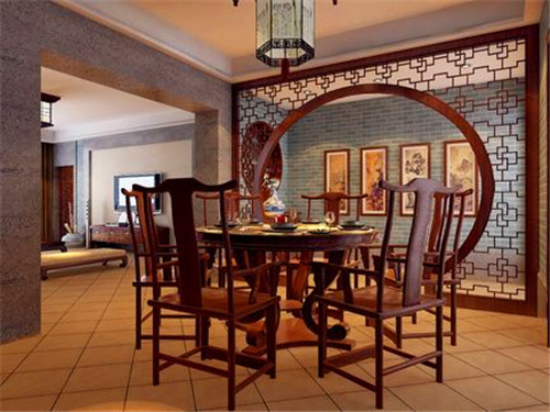 中式餐廳風格桌椅 中式餐廳風格桌椅