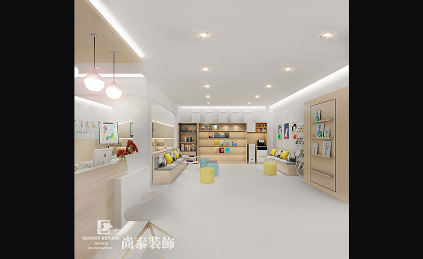 130㎡兒童美術培訓學校設計 | 一期一繪