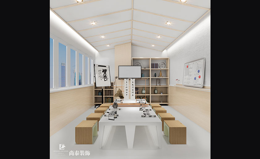 130㎡兒童美術培訓學校設計 | 一期一繪