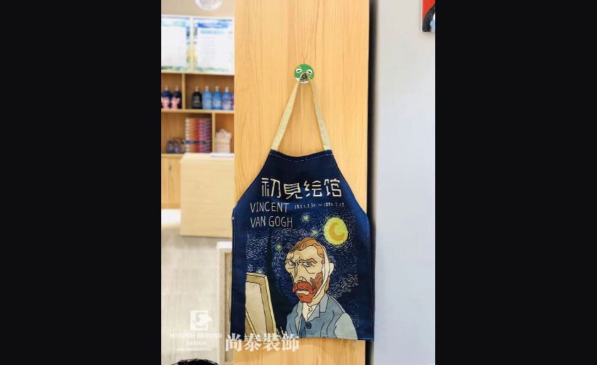 100㎡繪畫館裝修實景圖-視覺美術繪館