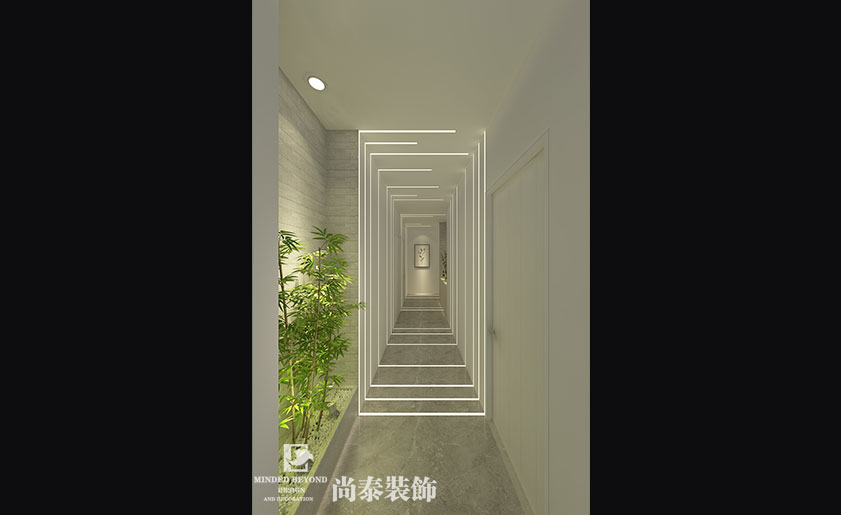 200㎡混搭風格美容院裝修 | 幸福空客