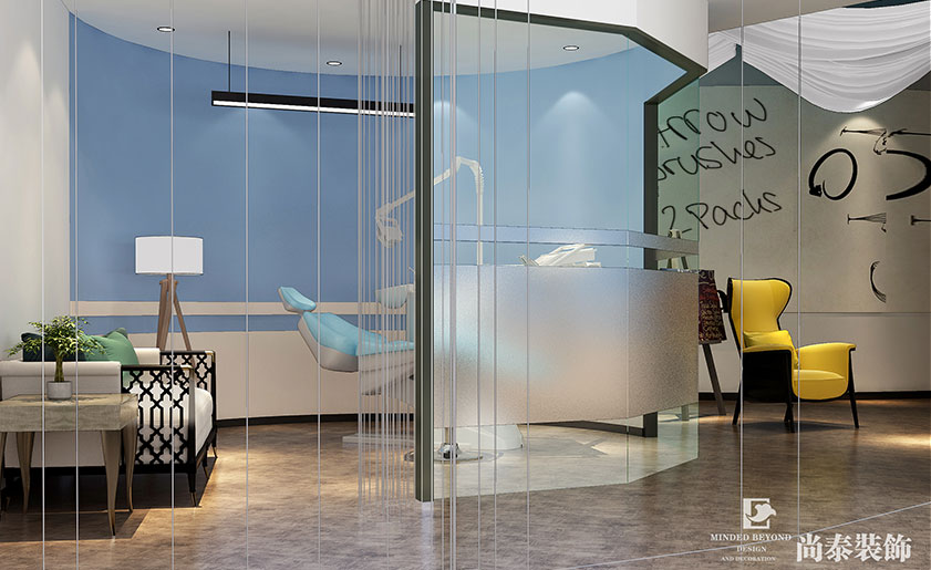 簡約醫療會所裝修效果圖-梅利奧醫療