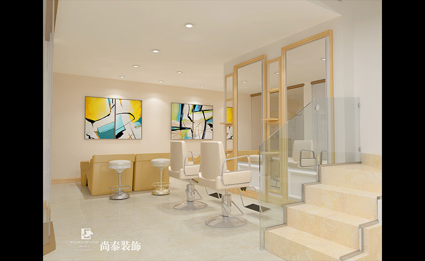 200m2 美容美發店裝修設計 | 天意國際