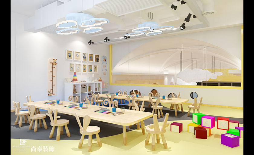 116平米混搭風早教中心裝修設(shè)計 | KIDSOUL