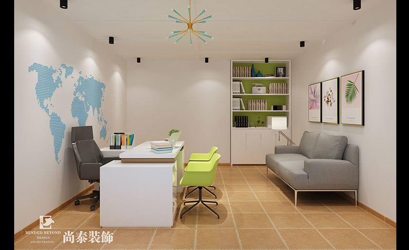 116平米混搭風早教中心裝修設(shè)計 | KIDSOUL