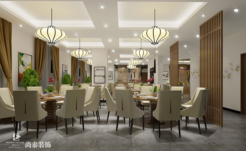 500㎡ 湘菜音樂(lè)餐廳裝修效果圖 | 湘御緣