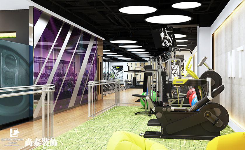 800㎡ 健身會所裝修設計實景圖 | 每日健身