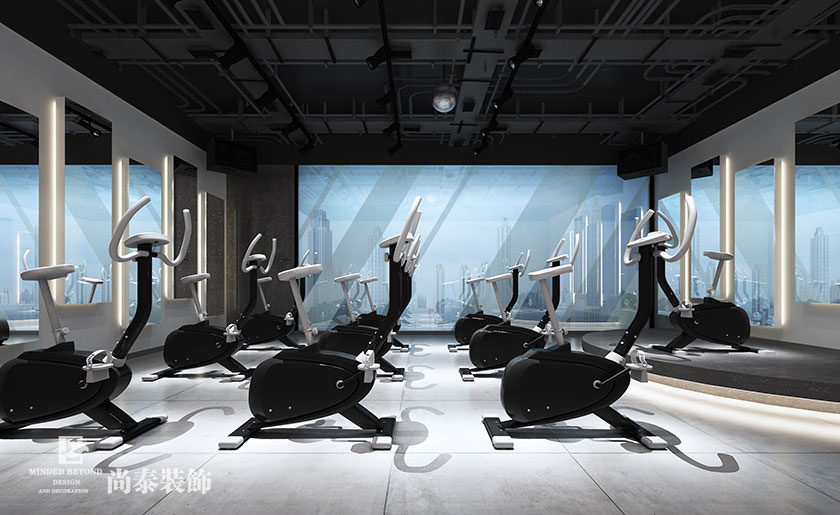 800㎡ 健身會所裝修設計實景圖 | 每日健身