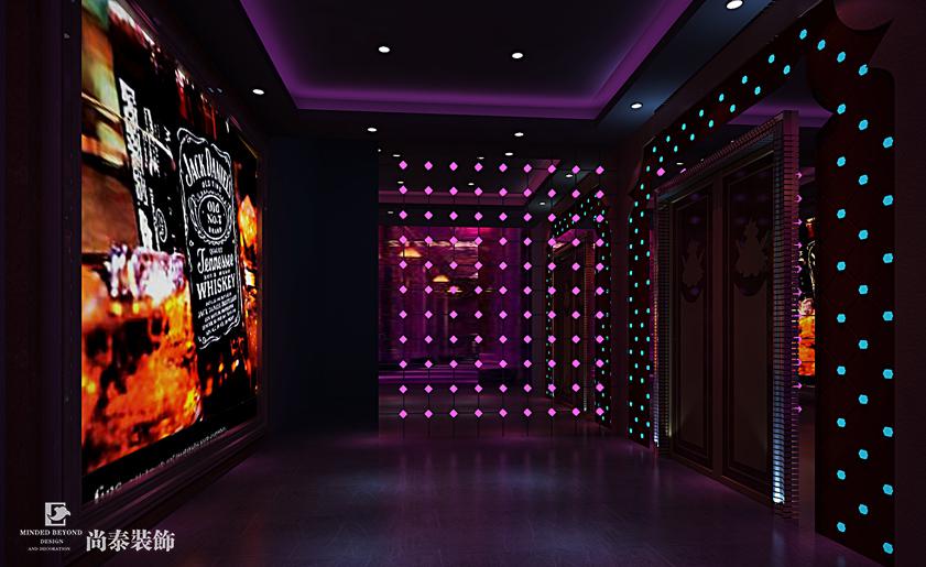 簡約時(shí)尚KTV設(shè)計(jì)效果圖-Magic KTV