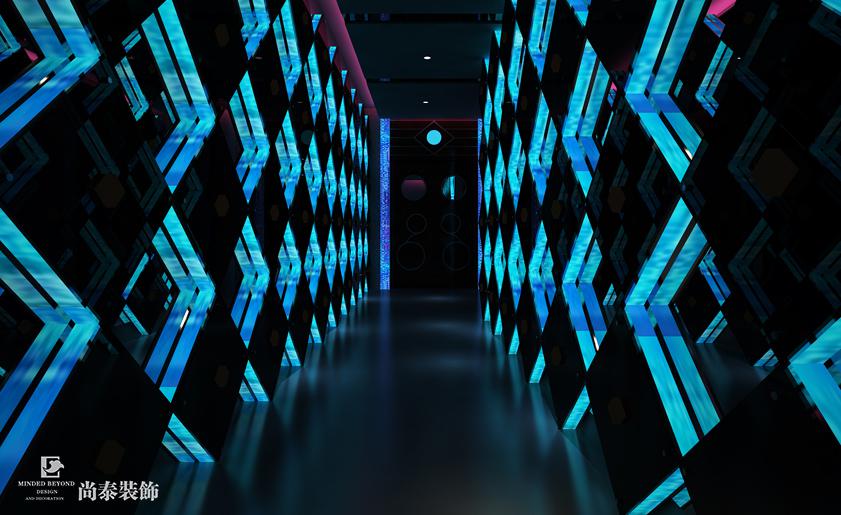 簡約時(shí)尚KTV設(shè)計(jì)效果圖-Magic KTV