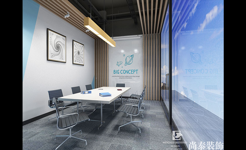 100m2 電梯公司辦公室設計 | 德譽電梯