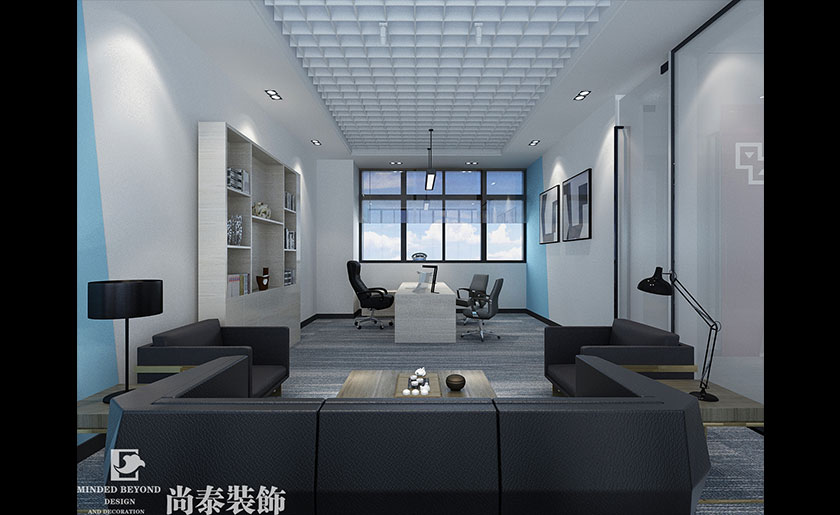 100m2 電梯公司辦公室設計 | 德譽電梯