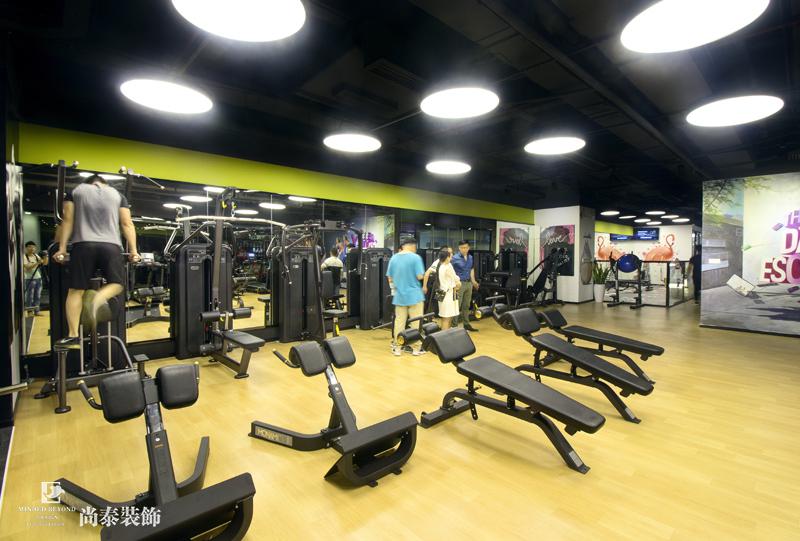 健身會所裝修設計實拍圖 健身會所裝修設計實拍圖
