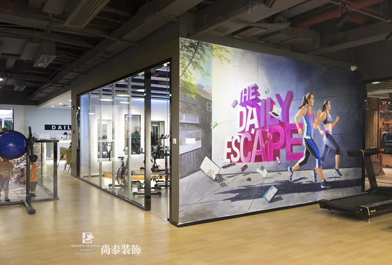 健身會所裝修設計實拍圖 健身會所裝修設計實拍圖