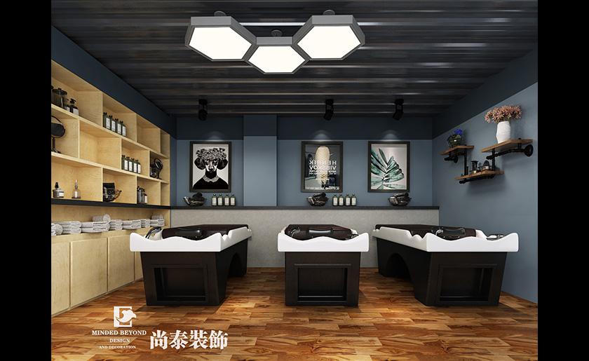 260平米工業(yè)風(fēng)美容美發(fā)店設(shè)計(jì) | 梵尼亞護(hù)膚造型