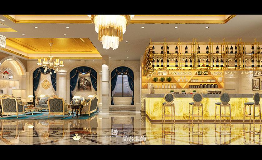 二樓水吧裝修效果圖  二樓水吧裝修效果圖