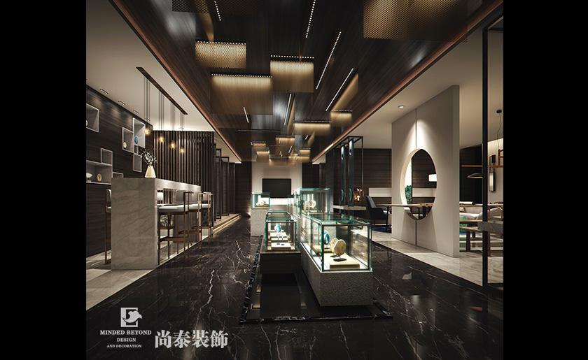 160平米中式經典珠寶展廳設計 | JUDE-CLUB