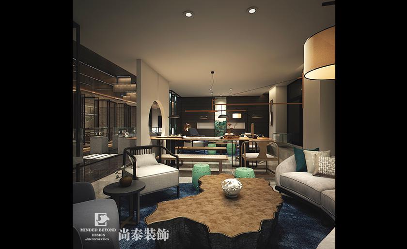 160平米中式經典珠寶展廳設計 | JUDE-CLUB