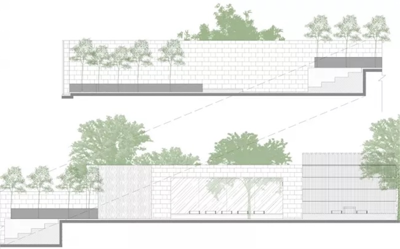 餐廳裝修設計刨面圖 餐廳裝修設計刨面圖