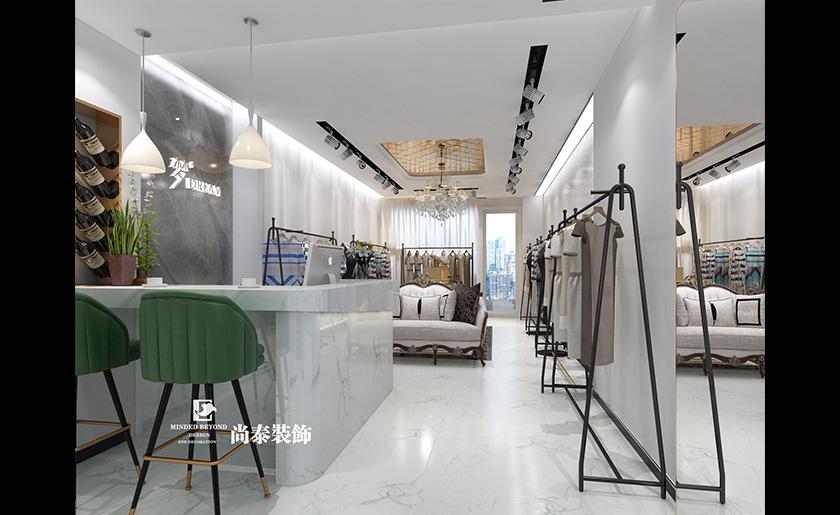 270平米現代簡約服裝店裝修設計 | 夢+DREAM