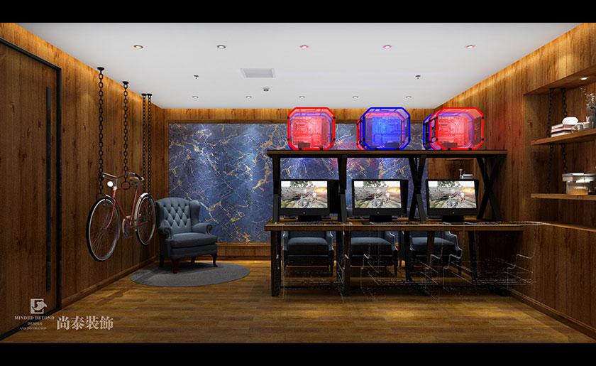 網咖裝修效果圖 網咖裝修效果圖