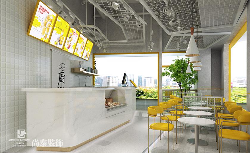 奶茶店裝修設計效果圖 奶茶店裝修設計效果圖