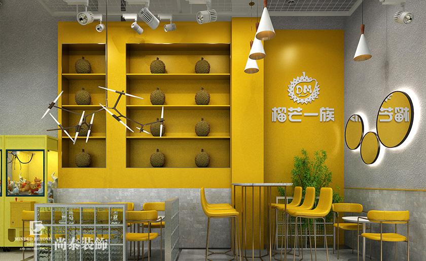 奶茶店裝修設計效果圖 奶茶店裝修設計效果圖