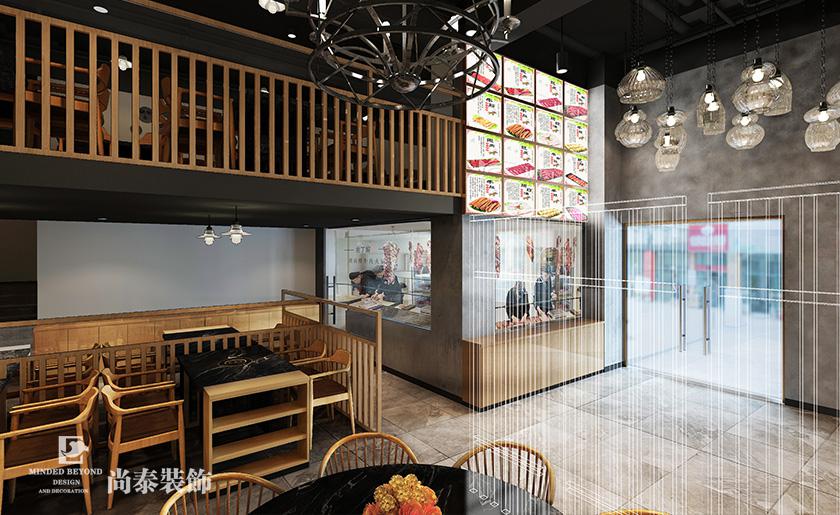 300平潮汕牛肉火鍋店裝修設計 | 臻?；疱? width=