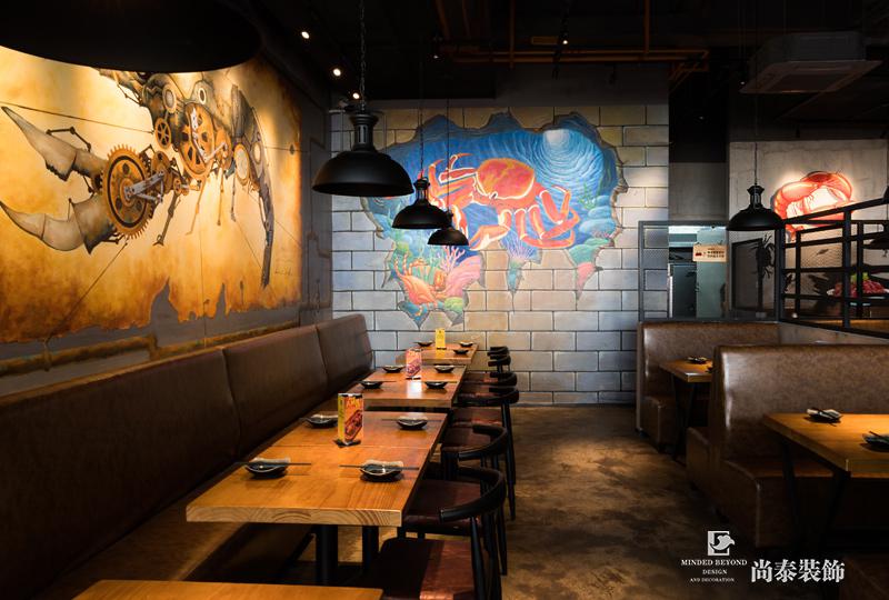 餐廳裝修實景圖 餐廳裝修實景圖