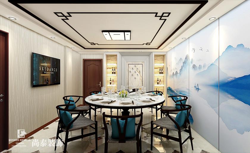 酒莊餐廳圓桌裝修效果圖 酒莊餐廳圓桌裝修效果圖