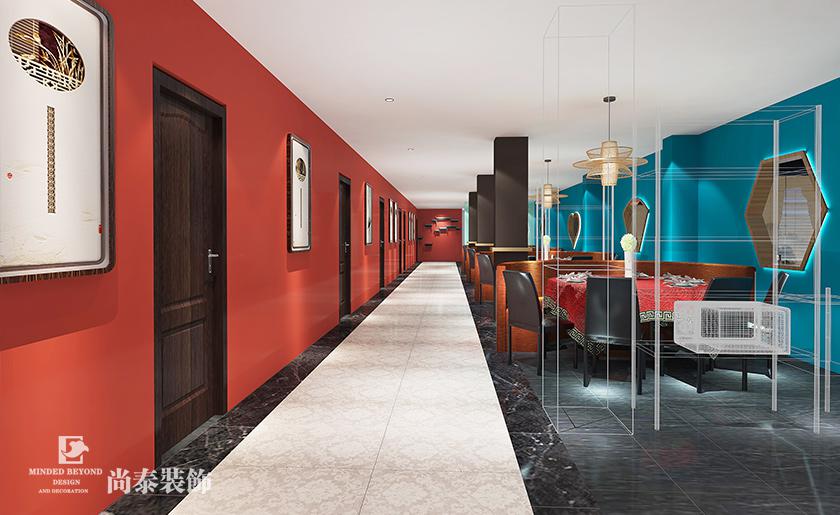 湘菜館設計效果圖 湘菜館設計效果圖