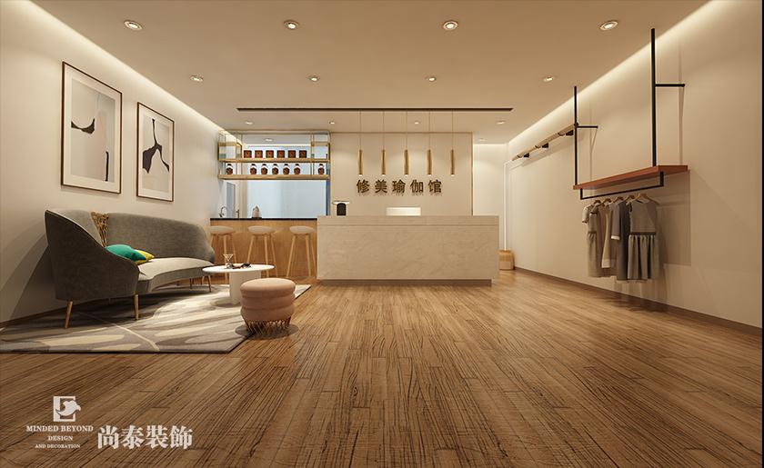 150平米瑜伽館裝修設(shè)計效果 | 修美瑜伽館