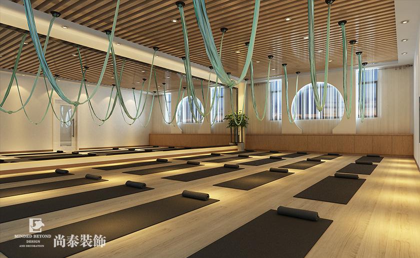 150平米瑜伽館裝修設(shè)計效果 | 修美瑜伽館